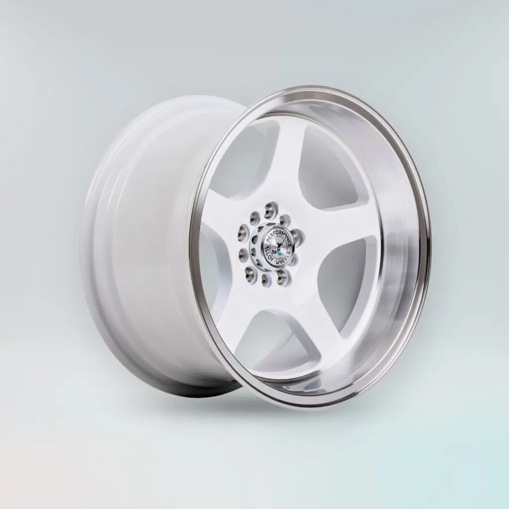 D-004 Hvit 17×9.5 & 18×9.5 | 5×114/5×120