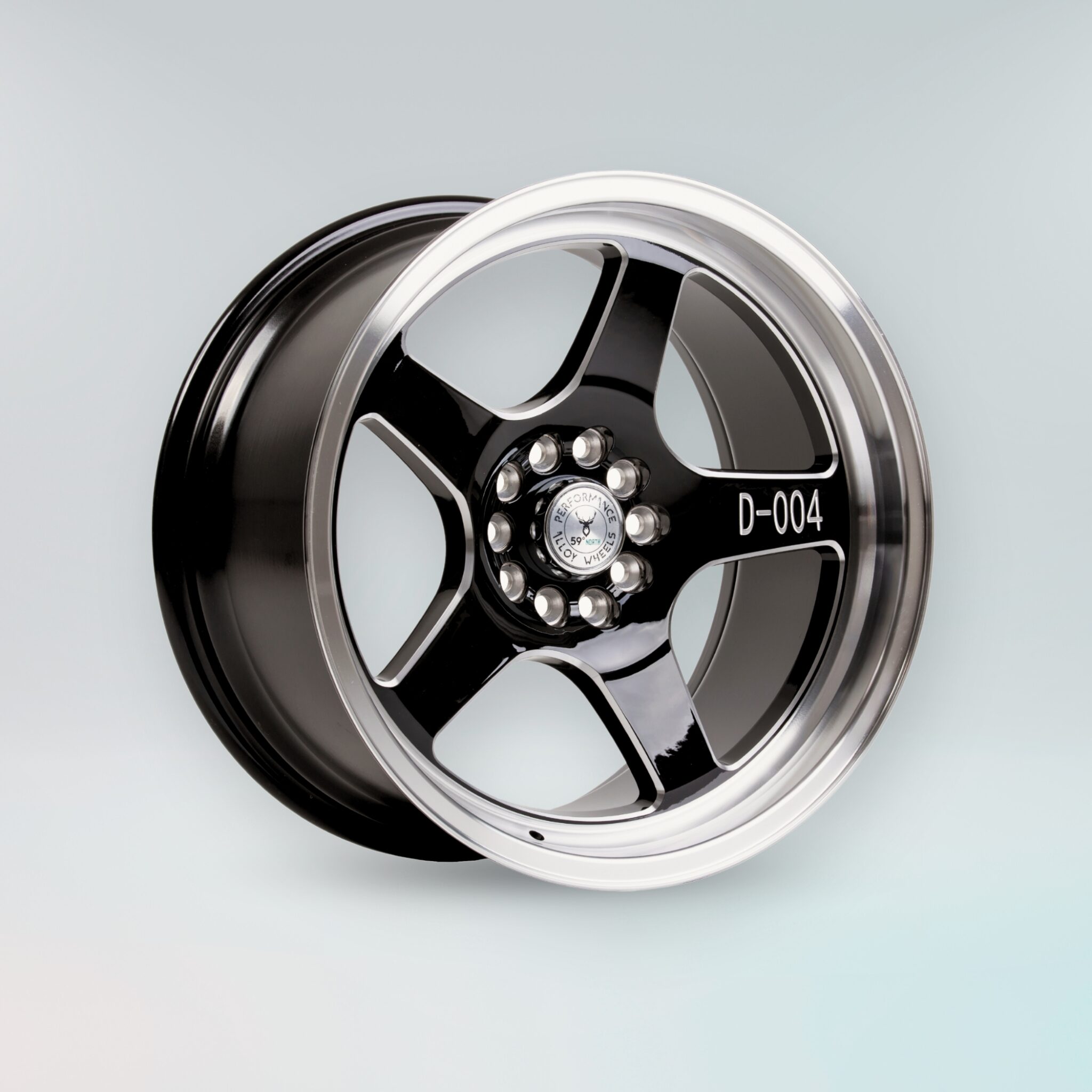 D-004 svart 18x9.5