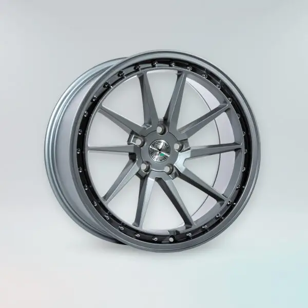 59 North Wheels S-001 Matt gunmetal felg