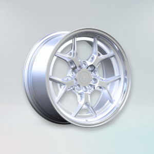 D-014 18x9 ET30 Børstet sølv