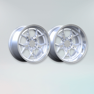 D-014 18x9-18x9.75 - Felgsett - Sølv