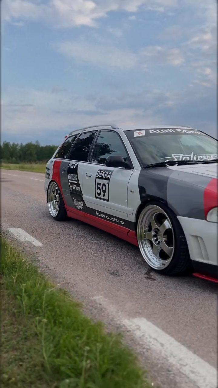 Audi A4 B5 med 59 North D-002 felger – @imsa_b5
