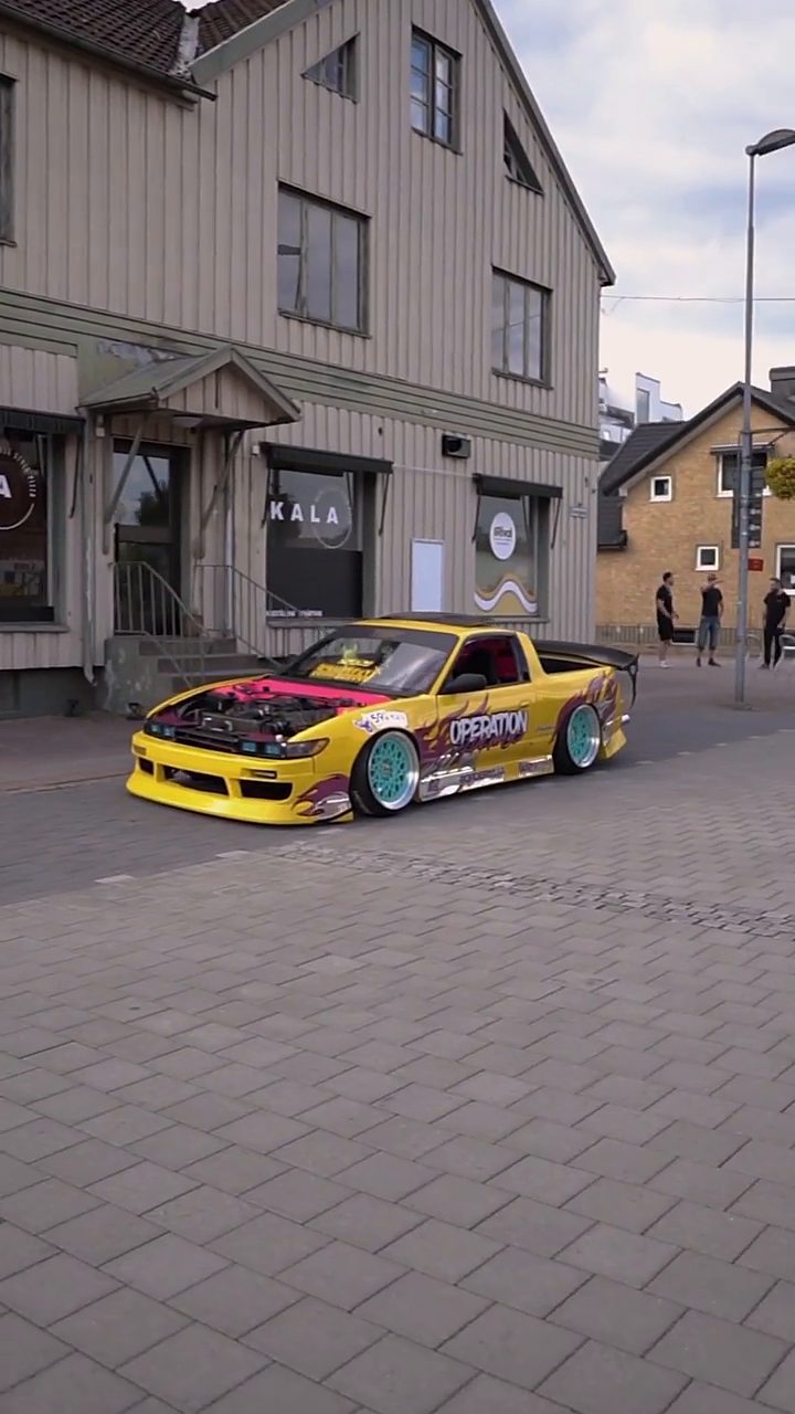 Nissan 180SX med 59 North D-008 felger – @ventox