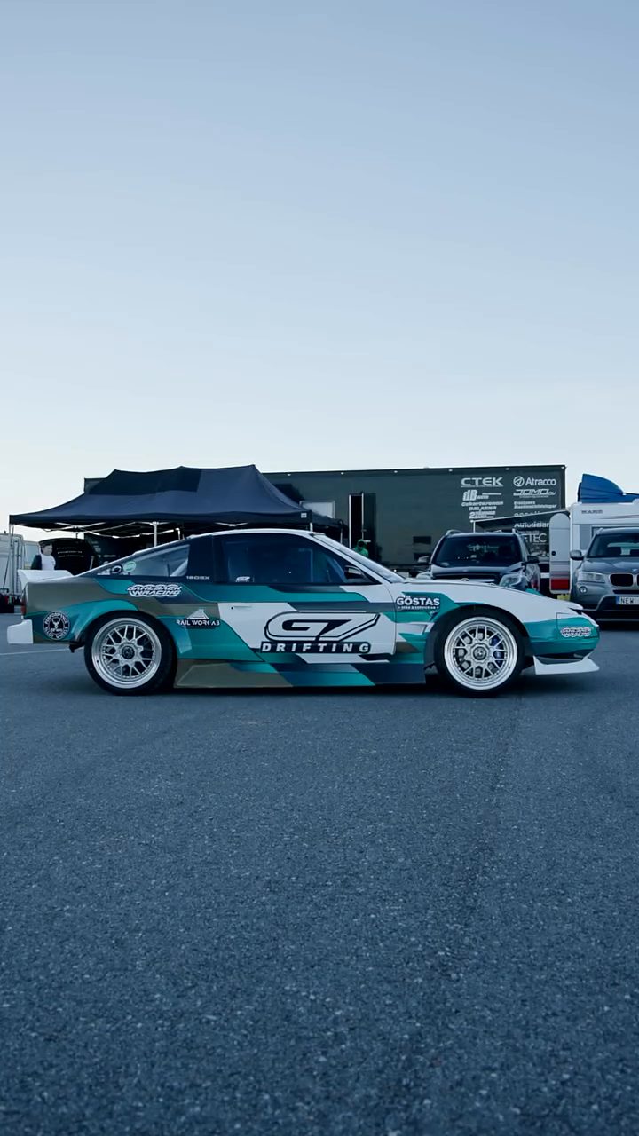 Nissan 240SX med 59 North D-011 felger – @denniz_granlind